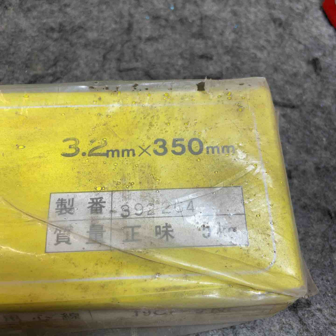 ◇日本ウェルディング WEL308 ステンレス鋼被覆アーク溶接棒 3.2Φ×350mm 5kg【桶川店】