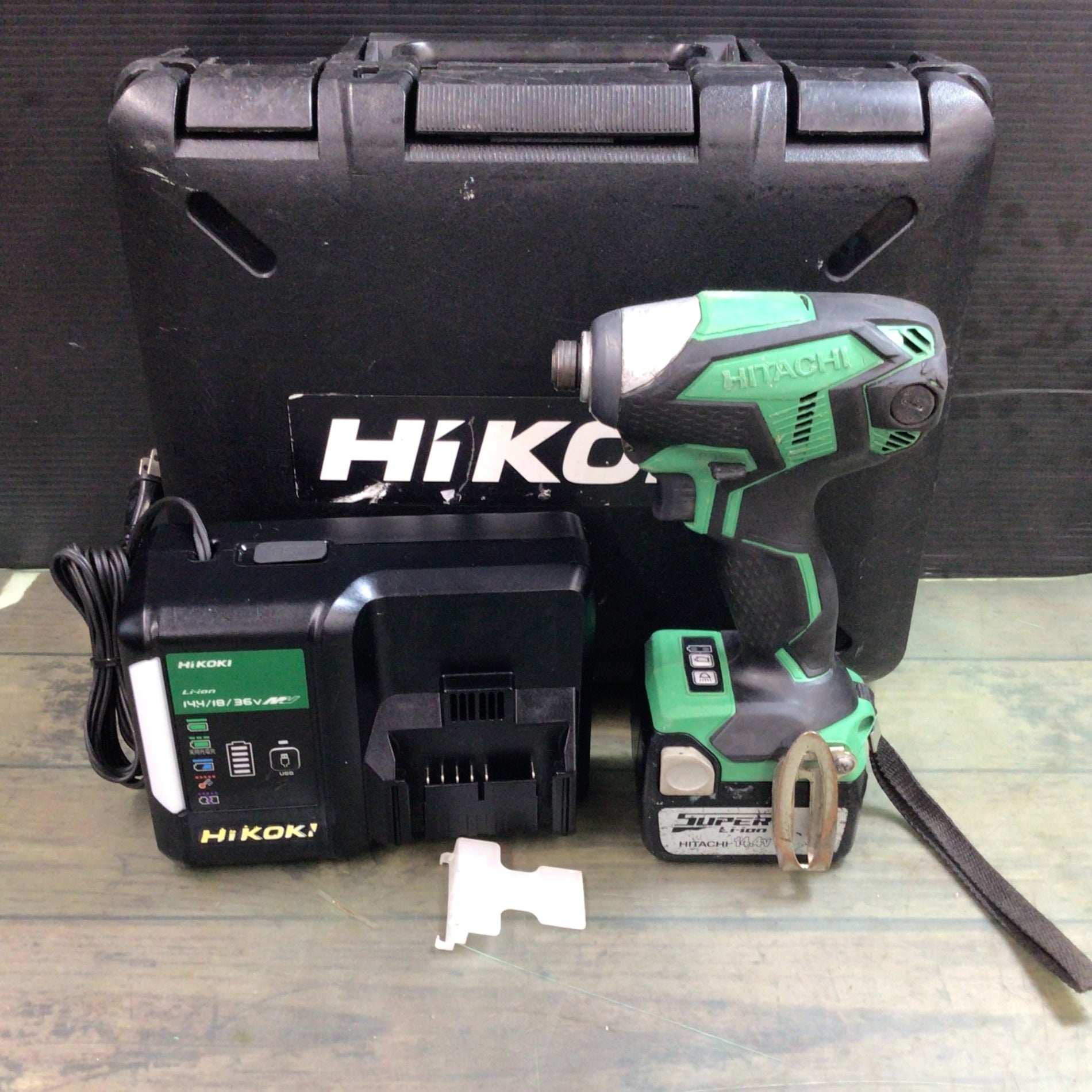 ☆ハイコーキ(HIKOKI ※旧:日立工機) コードレスインパクトドライバー WH14DKL(2LSCK)(L)【東大和店】 –  アクトツールオンラインショップ