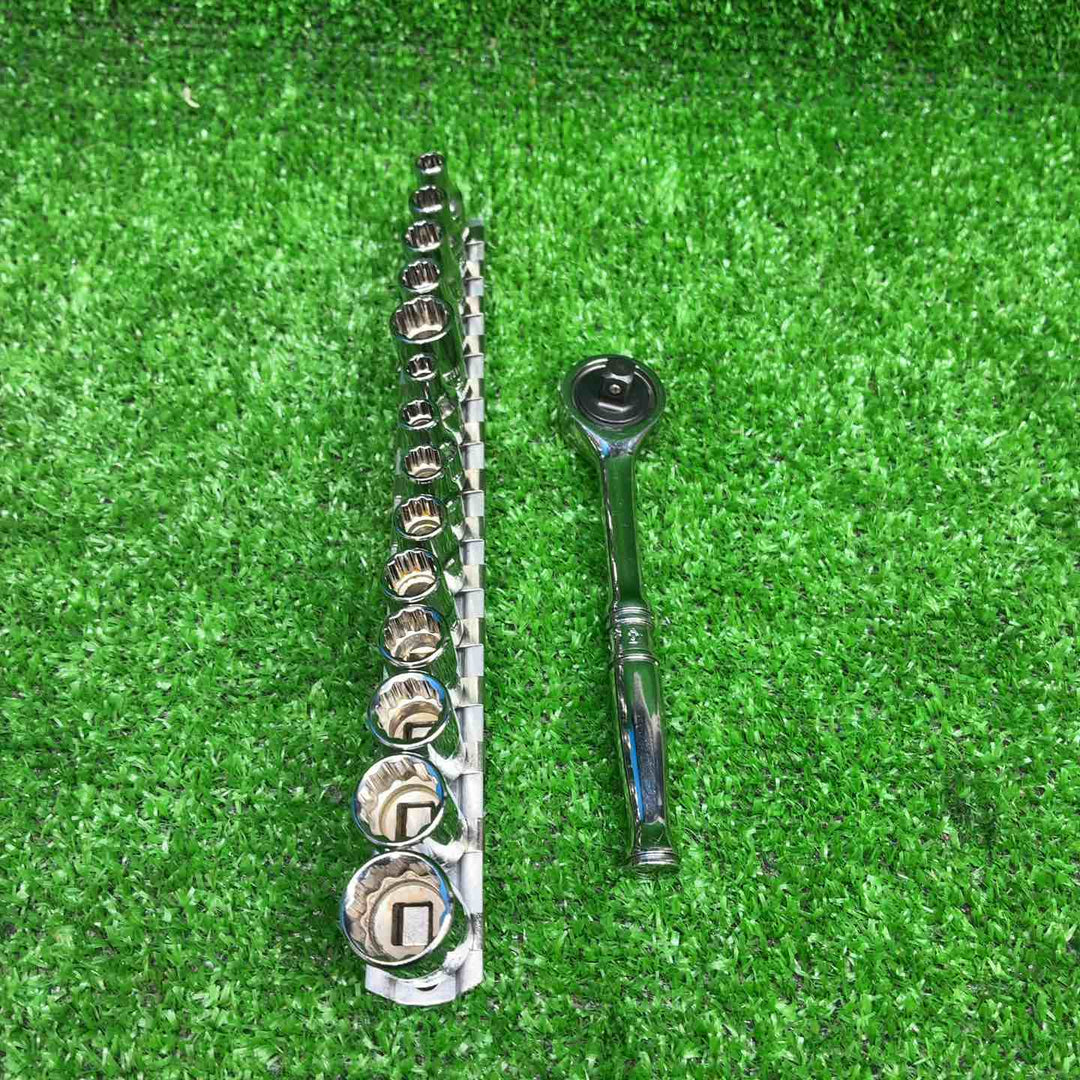 スナップオン 1/4 ラチェットハンドル TM739/ソケット TMD6～12、TMD14、TMD16/TMMD5、6、7×2、10【藤沢店】