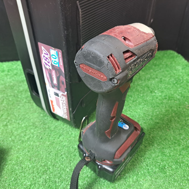 マキタ/makita 18V コードレスインパクトドライバー TD172DGXAR 18V5.0Ahバッテリー2個セット【岩槻店】