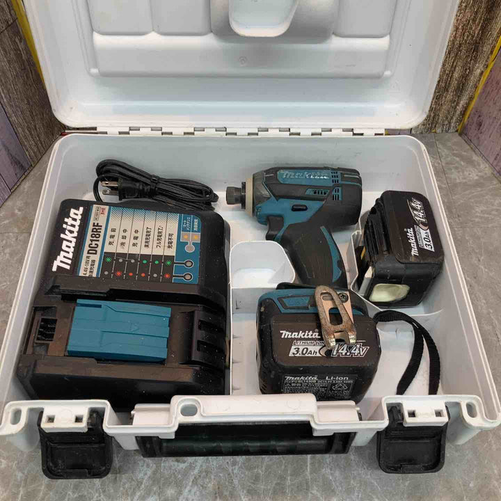 【中古品】★マキタ makita 14.4V コードレスインパクトドライバー TD138DRFX【八潮店】