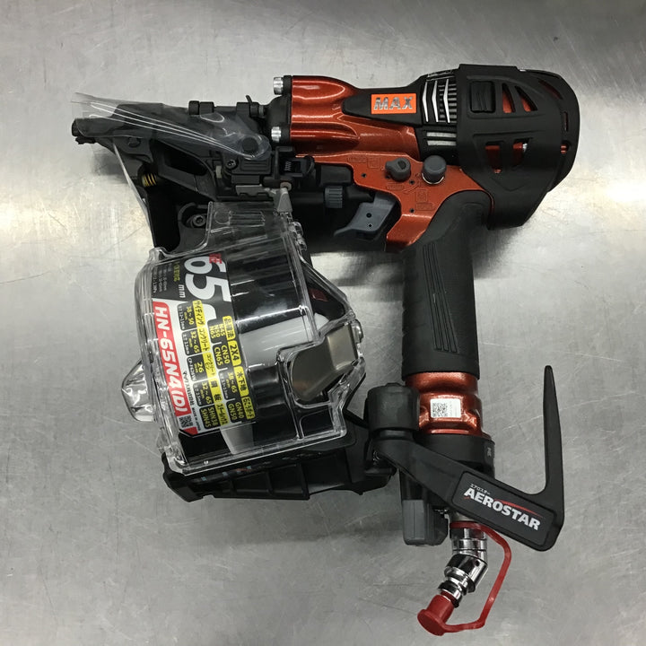 ★マックス(MAX) 高圧エア釘打ち機  HN-65N4(D)-R【所沢店】