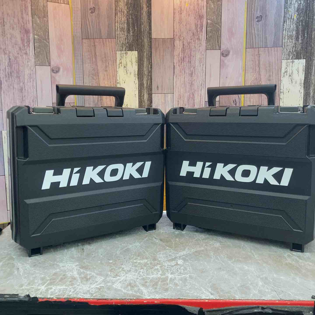 【未使用品】2台セット Hikoki ハイコーキ WH36DD(2XHYSZ) スパイダーイエロー コードレスインパクトドライバ【八潮店】