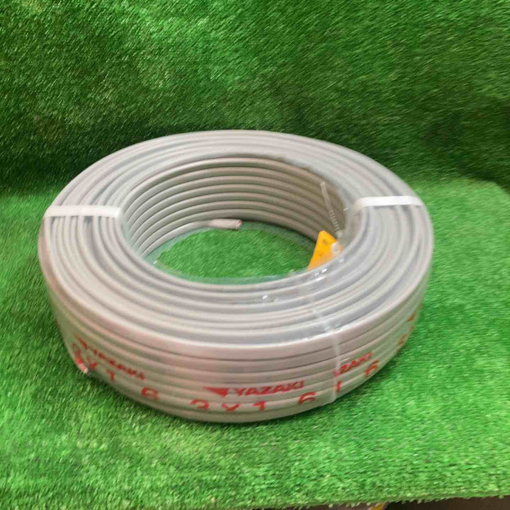 矢崎 VVFケーブル 1.6mm×3芯 100m巻 (灰色) VVF1.6mm×3C×100m YAZAKI【川越店】