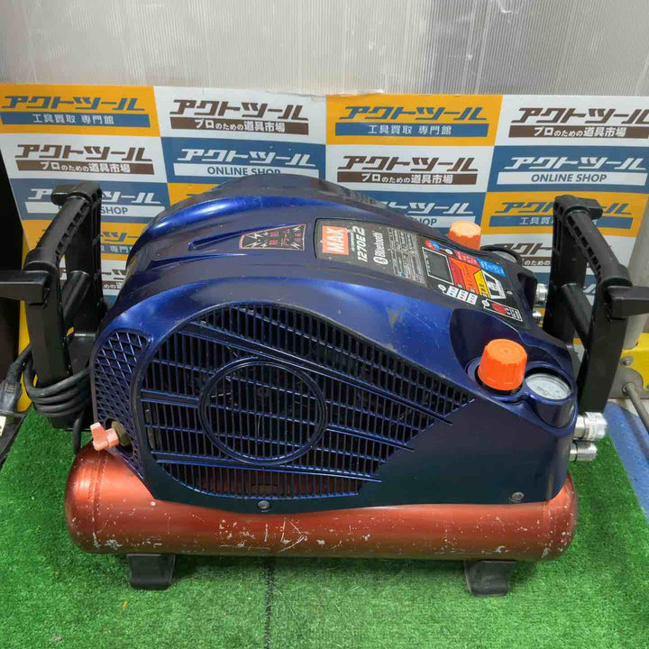 ◇マックス(MAX) 高圧専用エアコンプレッサー AK-HH1270E2 オプティマスネイビー【草加店】