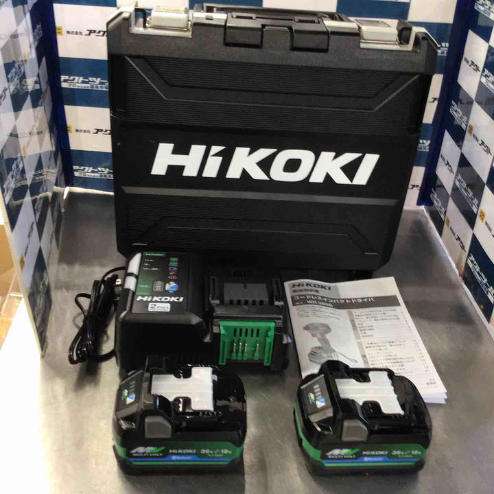★ハイコーキ(HIKOKI ※旧:日立工機) コードレスインパクトドライバー WH36DD(2XHSZ)(FW)【草加店】