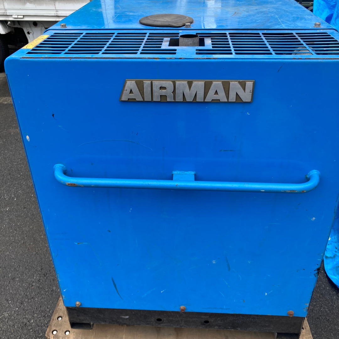 【中古品/店頭受取り限定】AIRMAN エアマン エンジン コンプレッサー型式 PDS90S ディーゼルエンジン 3510Hr【東大和店】