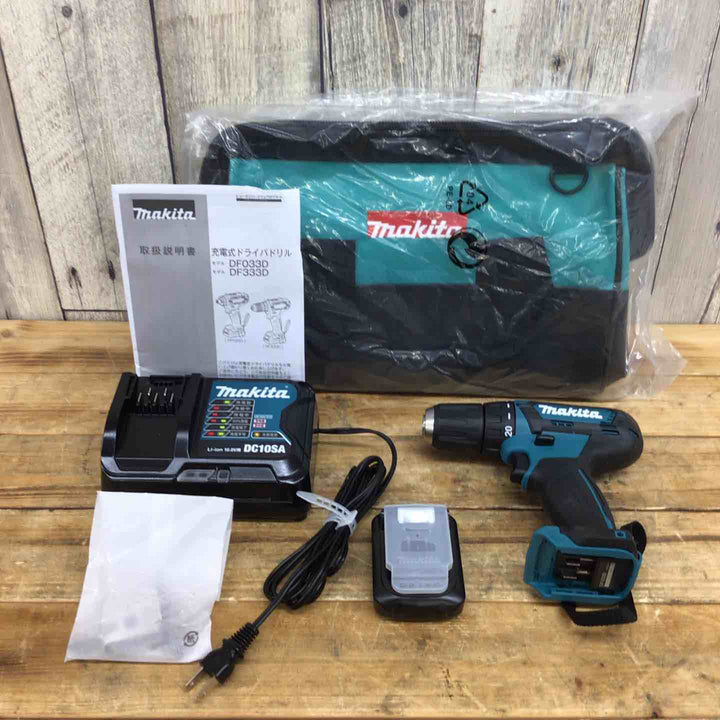 マキタ(makita) コードレスドリルドライバー DF333DZ セット 【東大和店】
