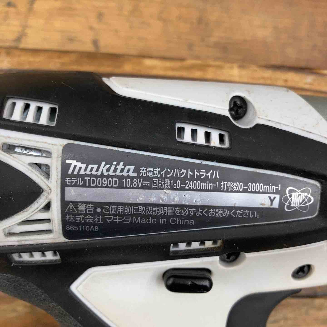 ☆マキタ(makita) コードレスインパクトドライバ TD090DZW【柏店】