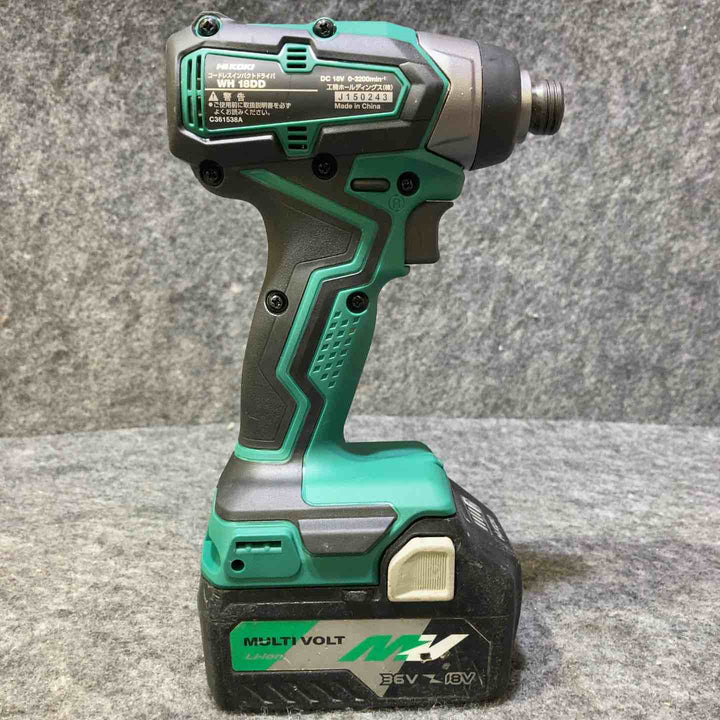 ハイコーキ(※旧:日立工機) コードレスインパクトドライバ  WH18DD(NN) 【桶川店】