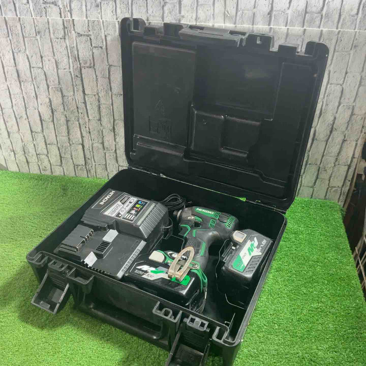 ★ハイコーキ(HIKOKI ※旧:日立工機) コードレスインパクトドライバー WH18DDL2(2LXPK)(L) 18V 動作確認済【川口店】