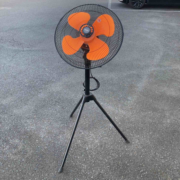 【店頭受取り限定】◇新光電気 新光 三脚付工場扇(45cm) ワンタッチ式 KS-45T【八潮店】