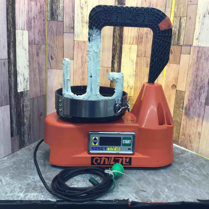 【中古品】SOSEY 日本ソセー かくはん機 カルマゼ シーリング材専用撹拌機 6L羽根のみ付属【八潮店】