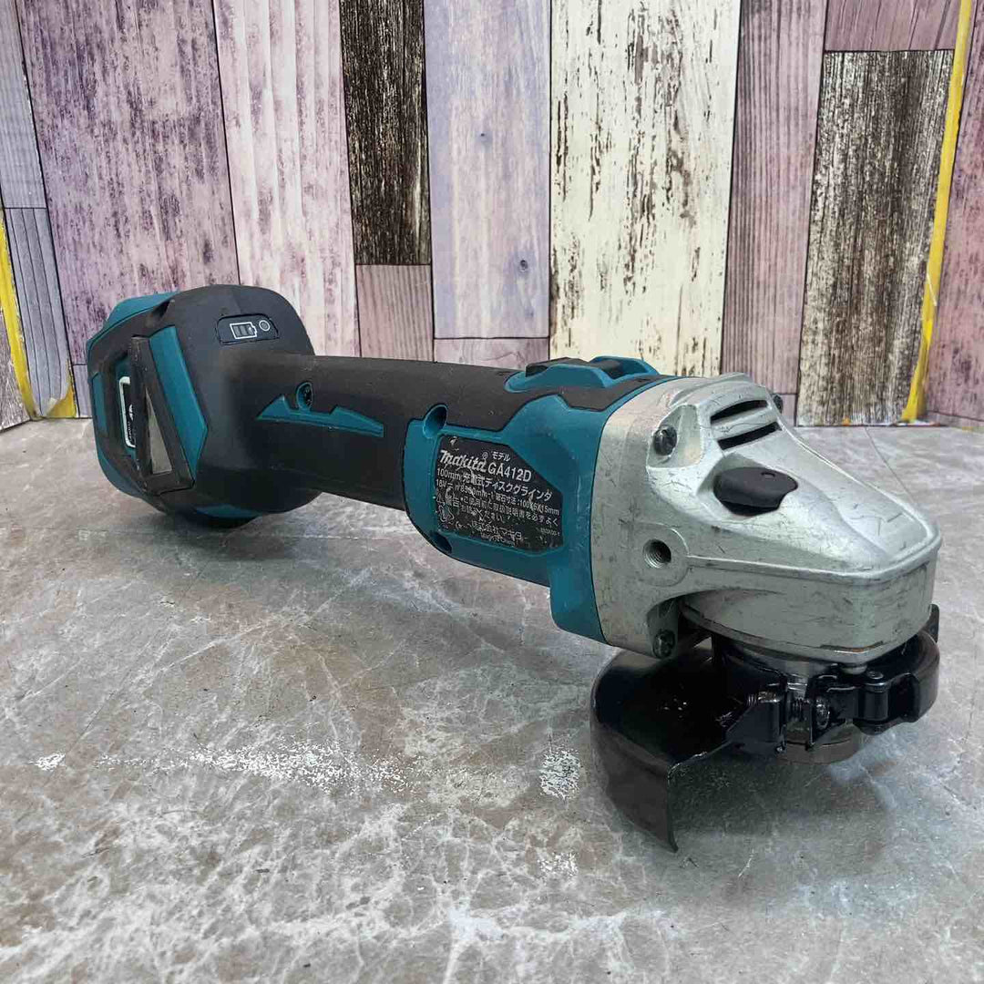 ★マキタ(makita) 100mmコードレスディスクグラインダ GA412DZ【八潮店】