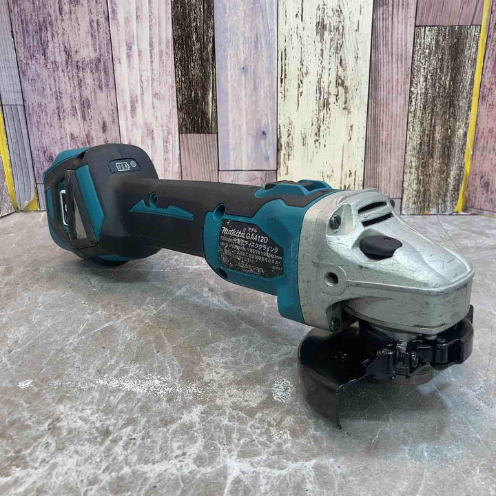 ★マキタ(makita) 100mmコードレスディスクグラインダ GA412DZ【八潮店】