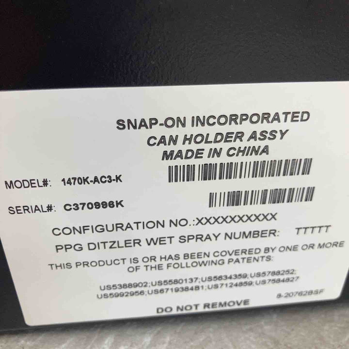 Snap-on(スナップオン) スプレー缶ホルダー 1470K-AC3-K ラックフォルダー【八潮店】