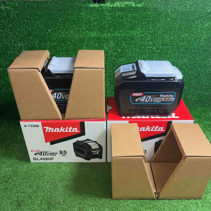 【未使用品】 マキタ (makita) リチウムイオンバッテリー 40Vmax/8.0Ah BL4080F 2個セット 【藤沢店】