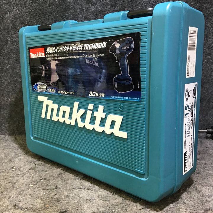 【未使用】 マキタ (makita) 14.4V コードレスインパクトドライバー TD134DSHX 【桶川店】