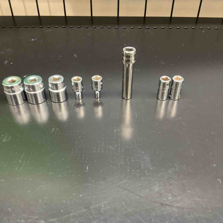 スナップオン 1/4ラチェットハンドル T72、ソケット TM18×2・16・6・04、STMMD7、TMA4.5・3.5【藤沢店】