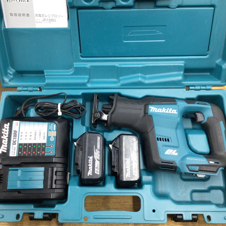 ★マキタ(makita) コードレスレシプロソー JR188DRGX【八潮店】