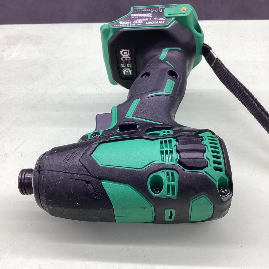 〇HiKOKI(ハイコーキ) 14.4V 18V共用 コードレス静音インパクトドライバ 充電式 新型マルチボルト蓄電池2個・充電器・ケース付 WHP18DBL(2LXPKZ)【越谷店】