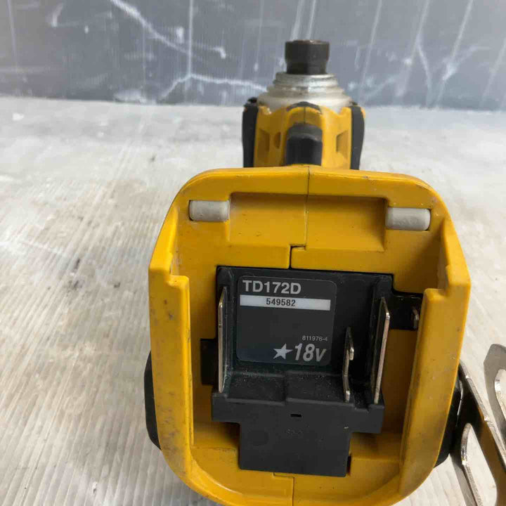 ★マキタ(makita) コードレスインパクトドライバー TD172DZFY【草加店】