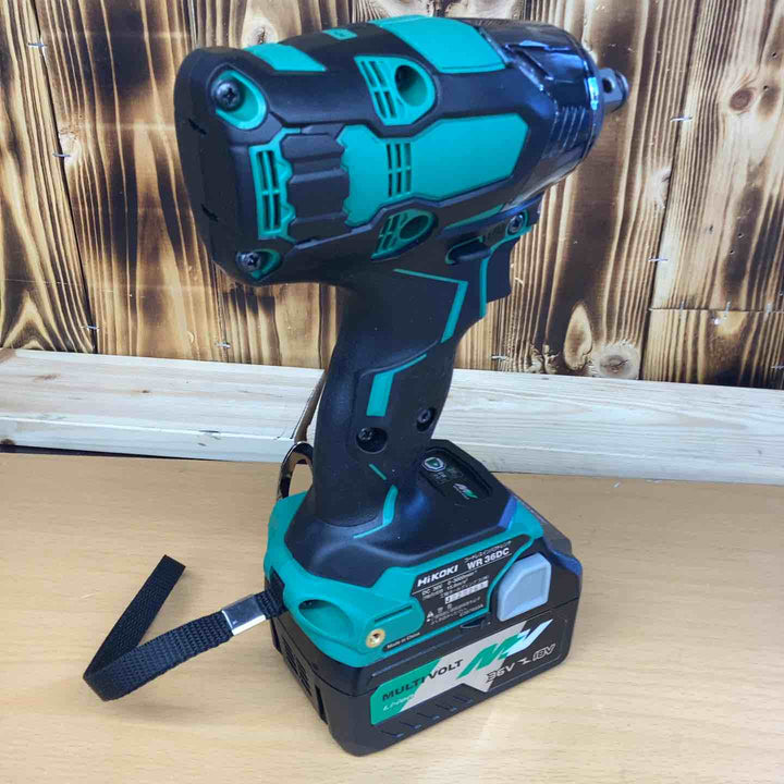 ハイコーキ(HIKOKI ※旧:日立工機) コードレスインパクトレンチ WR36DC(2XP)ボルト ナット 締め 緩め 大型ボルト タイヤ交換 ホイール ナット 鉄骨 配管 支持ボルト 足場 修理 メンテナンス 【越谷店】