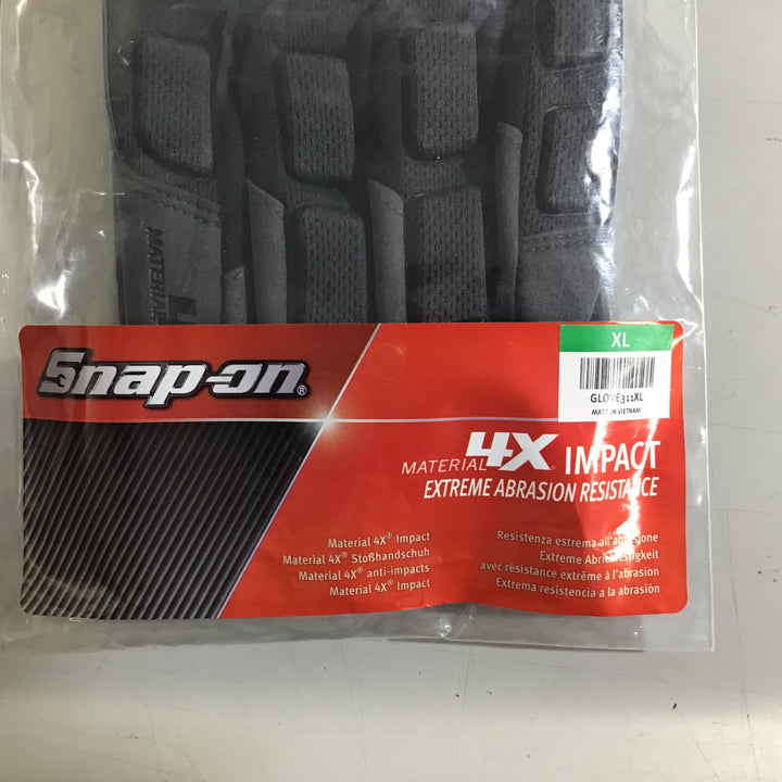 Snap-on スナップオン グローブ GLOVE311XL  Material 4X Impact XLサイズ【戸田店】