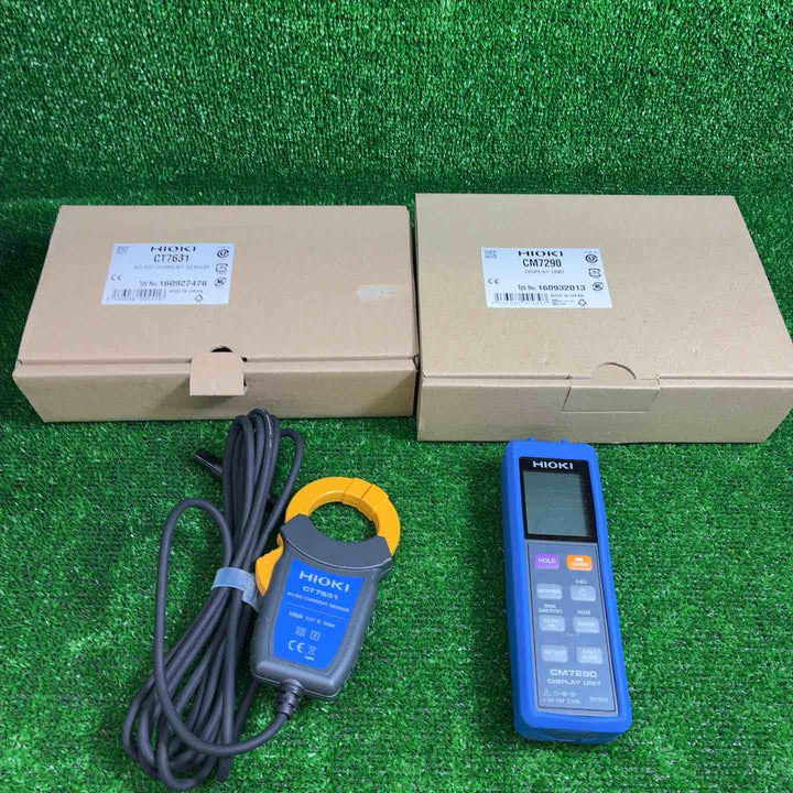 HIOKI 日置 ディスプレイユニット＆AC/DCカレントセンサ CM7290/CT7631【藤沢店】