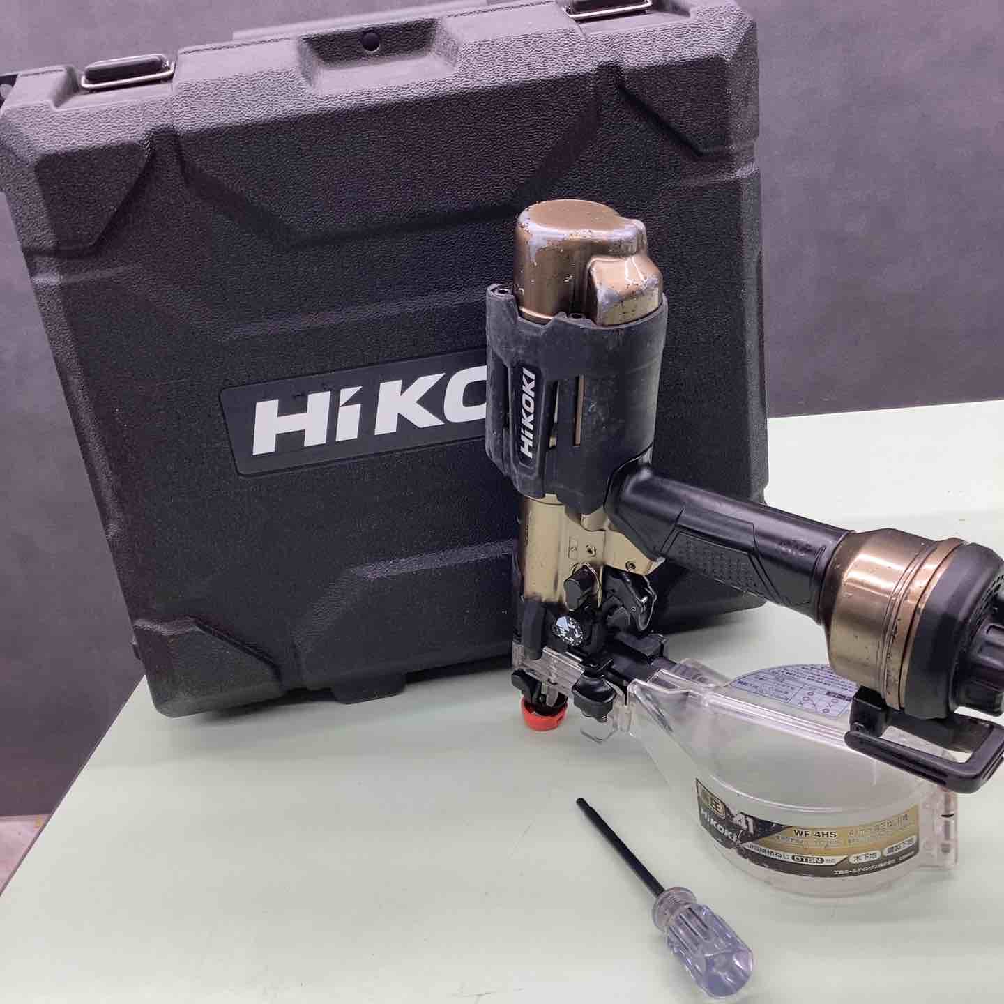 ☆ハイコーキ(HIKOKI ※旧:日立工機) 高圧エアネジ打ち機 WF4HS【越谷店