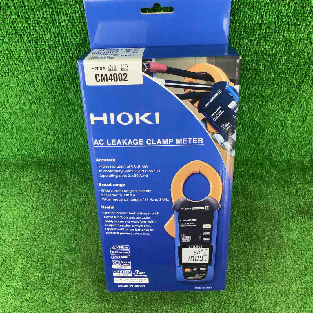 【未使用品】▼HIOKI ACリーククランプメータ CM4002【川崎店】