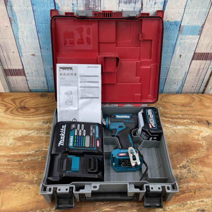 ★マキタ(makita) コードレスインパクトドライバ TD003GRAX【柏店】