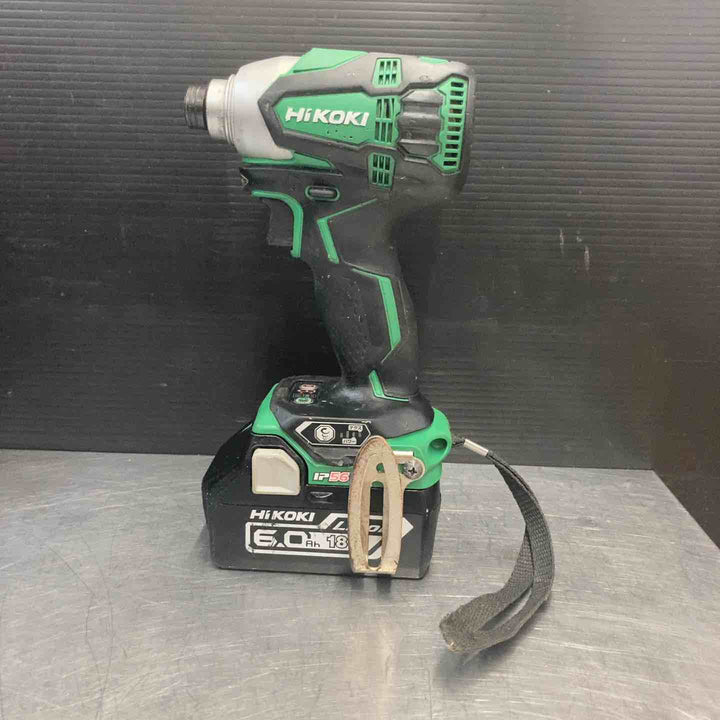 【中古品】 ハイコーキ(HIKOKI ※旧:日立工機) 18V コードレスインパクトドライバー WH18DDL2(2LXPK)(L) フルセット 【東大和店】