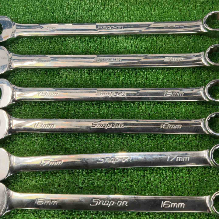 スナップオン(Snap-on) コンビネーションレンチ 6本セット OEXM160B/170B/180B/190B/210B/220B【草加店】