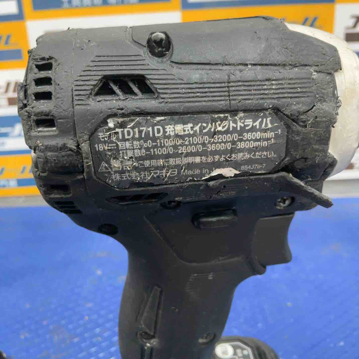 ★マキタ(makita) コードレスインパクトドライバー TD171DZB【草加店】