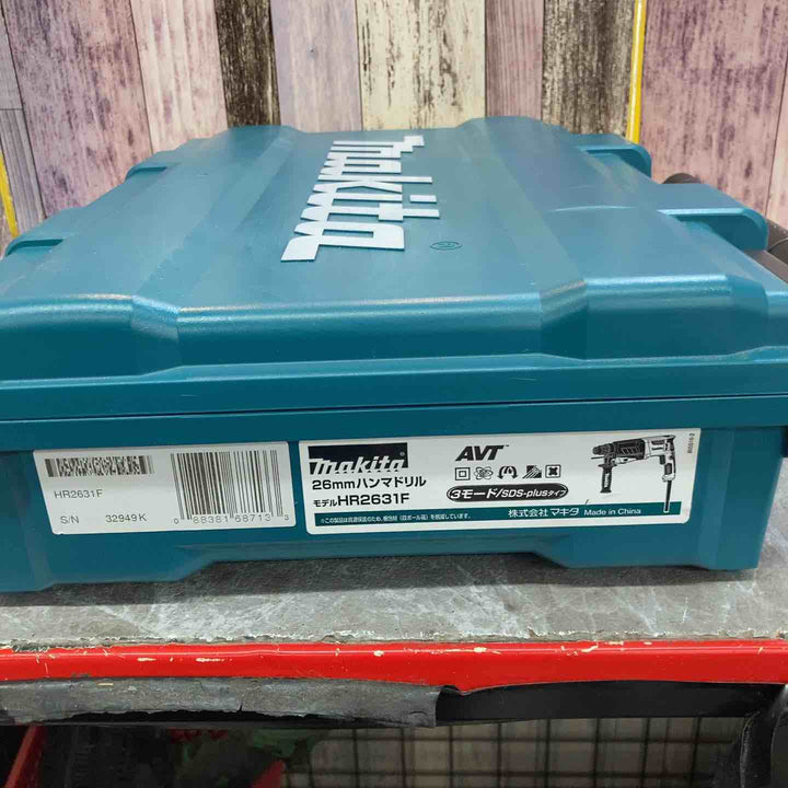 【未使用品】マキタ makita 26mm ハンマドリル HR2631F ケース汚れあり 取説なし【八潮店】