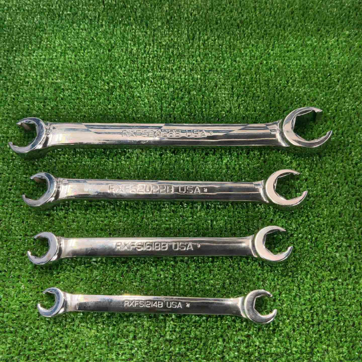 スナップオン Snap-on ダブルエンド フレアナット レンチ インチ 4本セット RXFS1214B 1618B 2022B 2428B【草加店】