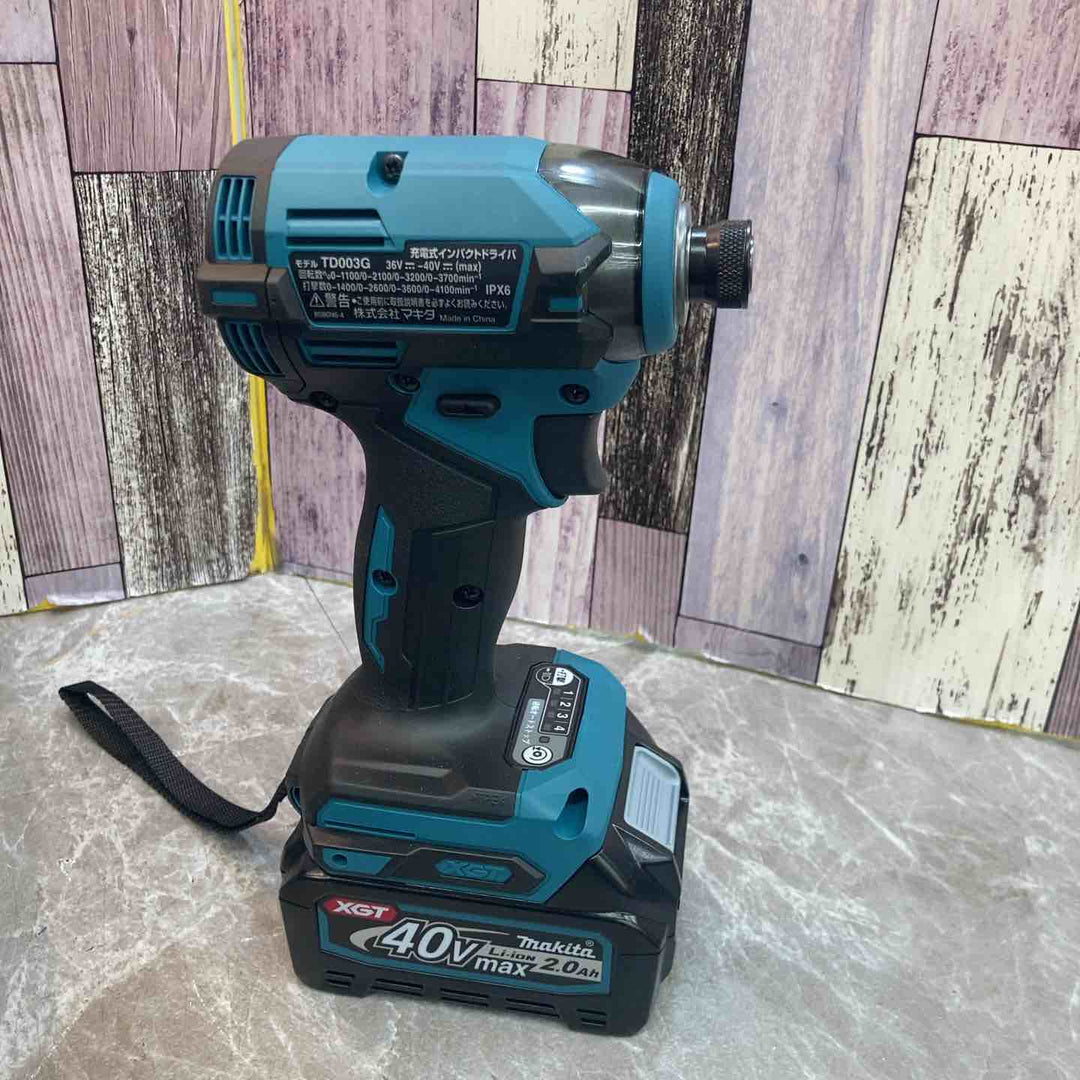 ★マキタ(makita) コードレスインパクトドライバ TD003GRAX【八潮店】
