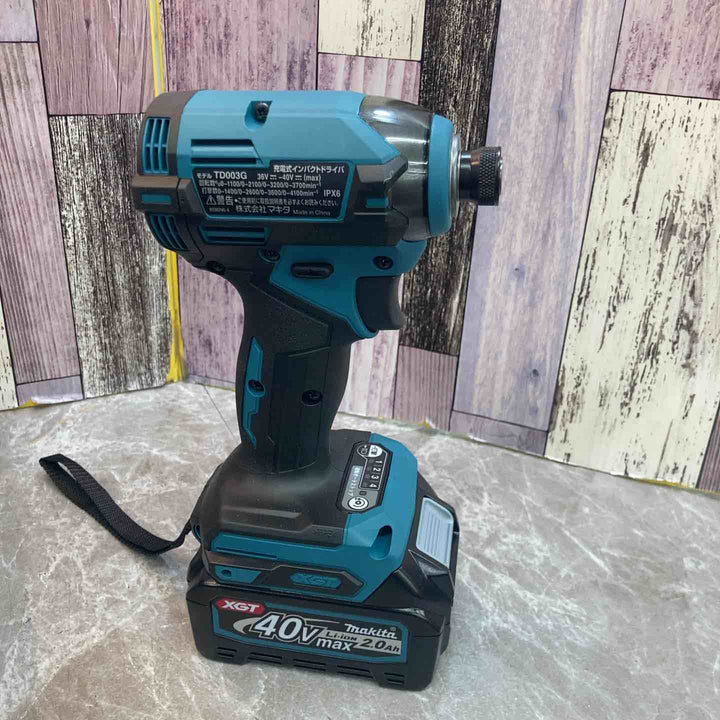 ★マキタ(makita) コードレスインパクトドライバ TD003GRAX【八潮店】