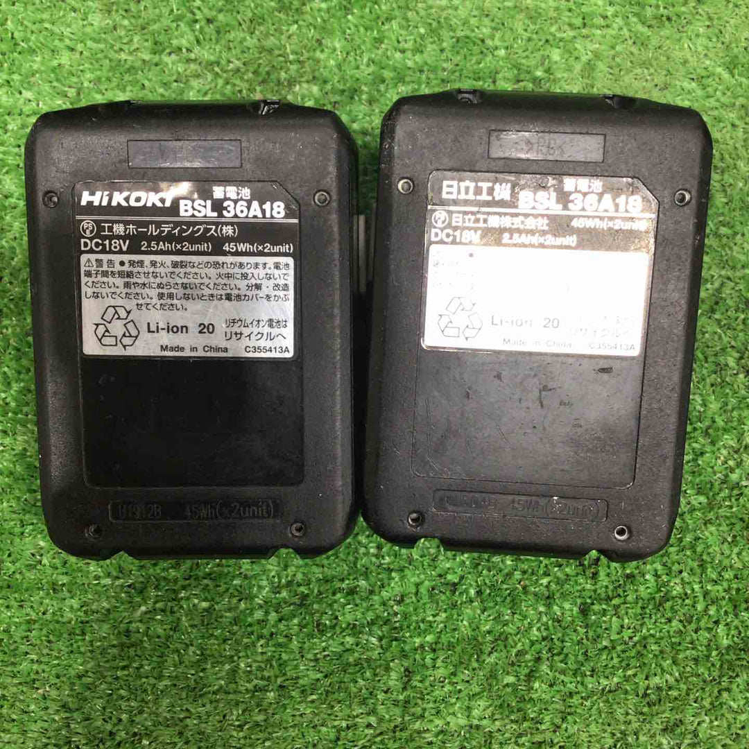 【中古】ハイコーキ(HIKOKI ※旧:日立工機) コードレスインパクトドライバ WH36DC(2XPBS)【草加店】