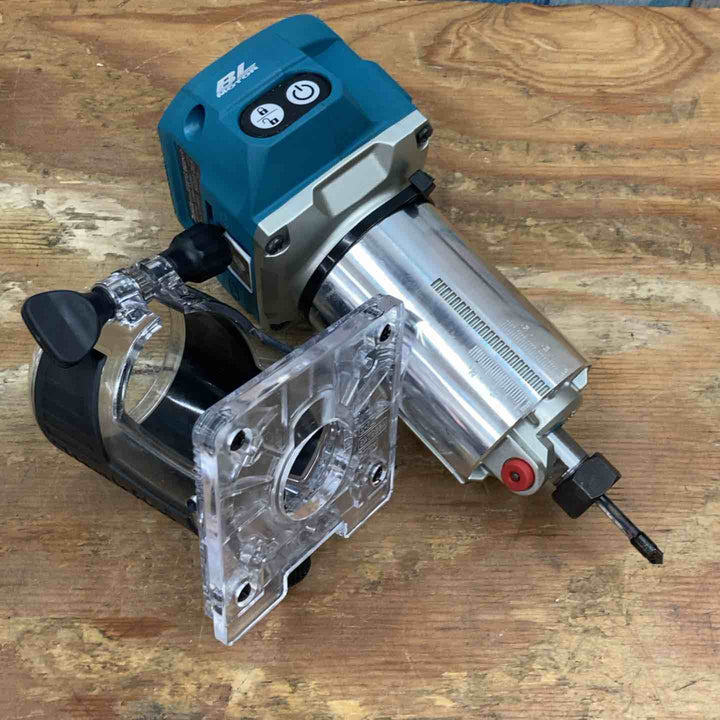 ★マキタ(makita)40Vmaxコードレストリマ RT001GZ 本体のみ 8mmコレットコーン欠品【柏店】