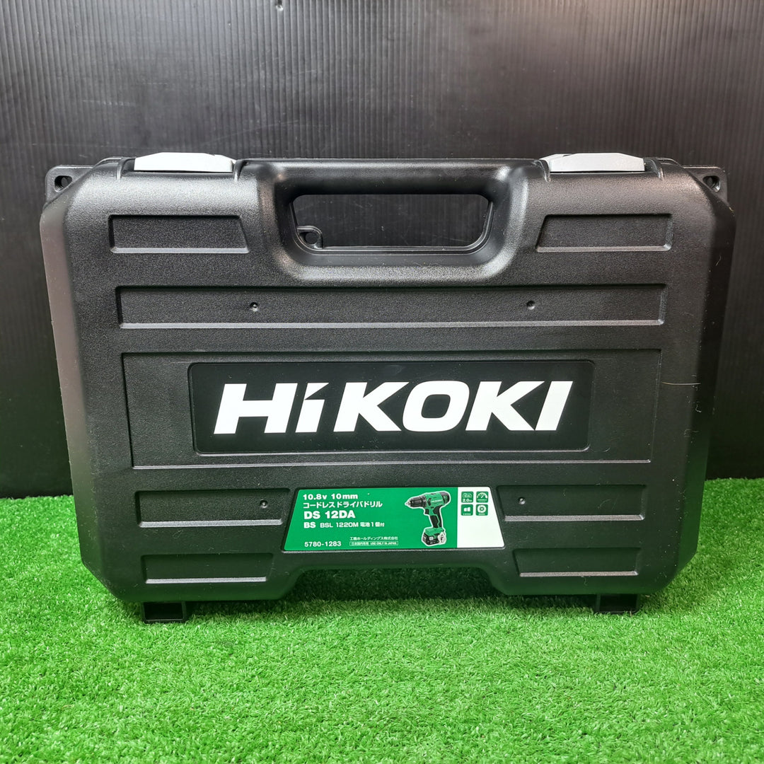 【美品】◇ハイコーキ(HIKOKI ※旧:日立工機) コードレスドリルドライバー DS12DA(2BS)【岩槻店】