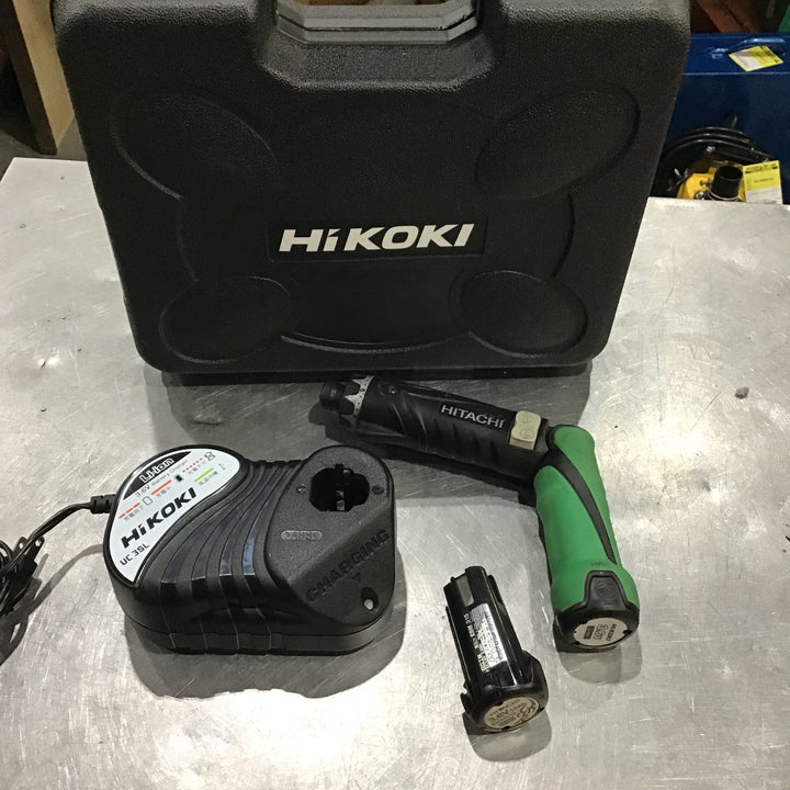 〇ハイコーキ(HIKOKI ※旧:日立工機)  3.6V コードレスペンドライバドリル   1.5Ah DB3DL2(2LCSK)【川口店】