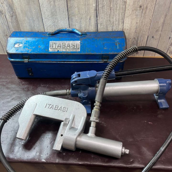 【中古品】ITABASHI 板橋機械工業 油圧式パイプ圧着機 P-50【東大和店】