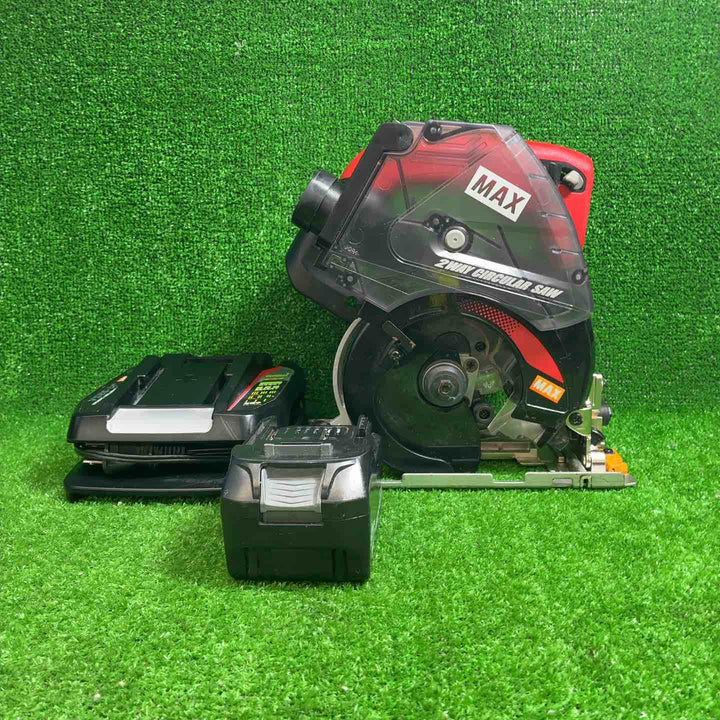 【中古品】 マックス (MAX) コードレス防じん丸のこ PJ-CS53CDP-BC/1850A 【藤沢店】