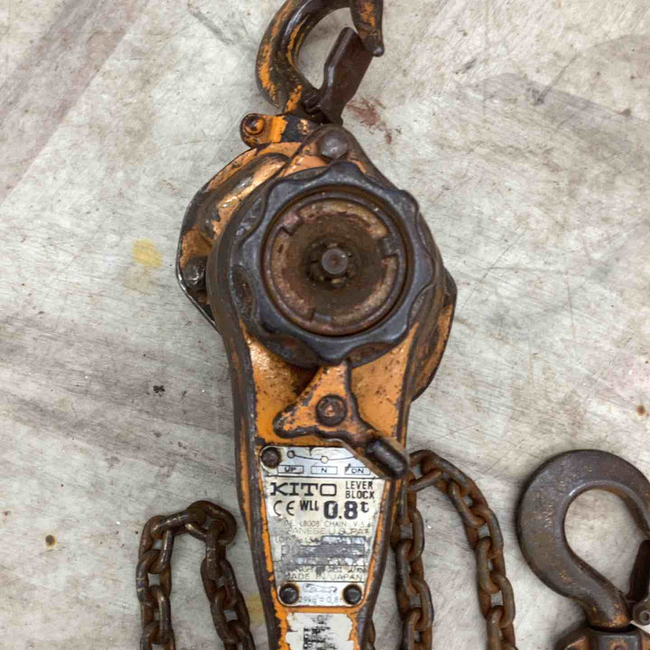 ★KITO(キトー) レバーブロック LB008【越谷店】