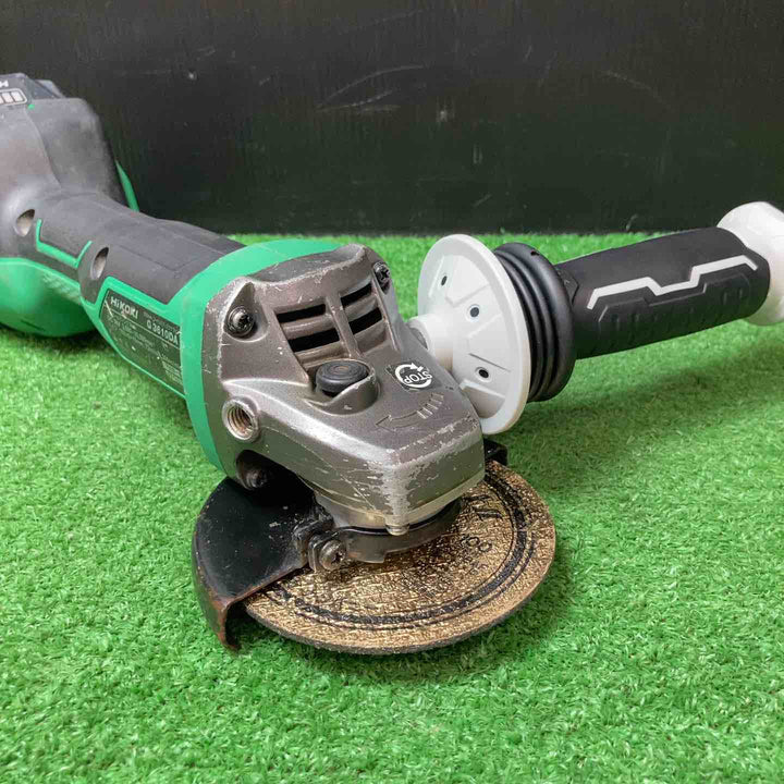 【中古品】★ハイコーキ(HIKOKI ※旧:日立工機) 100mmコードレスディスクグラインダ G3610DA(NN) ◇刃・ハンドル・フィルター新品！【岩槻店】