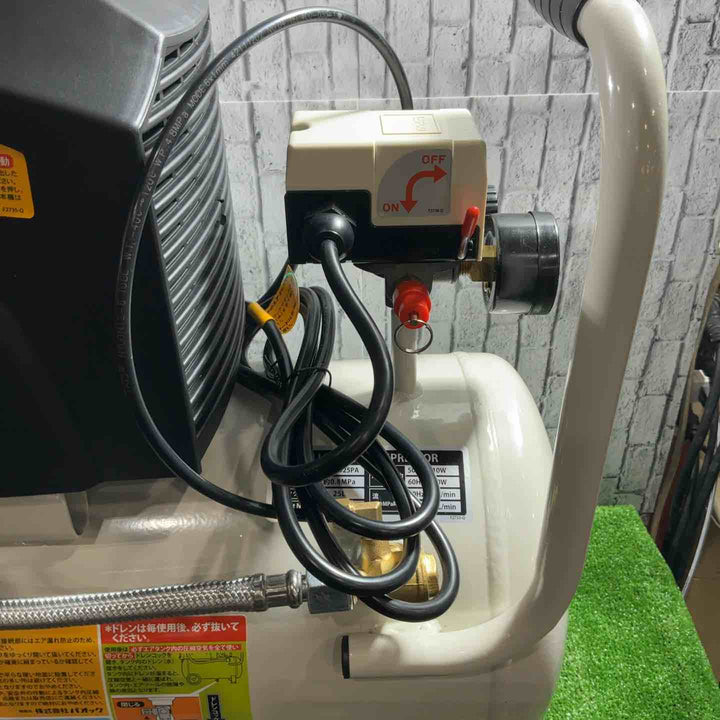 オイルレスエアコンプレッサ OLC-0925PA 25Lタンク パオック【川口店】