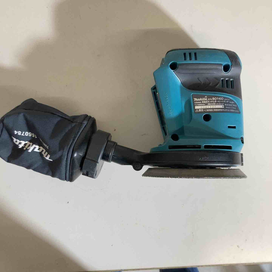 ☆マキタ(makita) 14.4Vコードレスランダムオービットサンダ BO140DZ 本体のみ【戸田店】