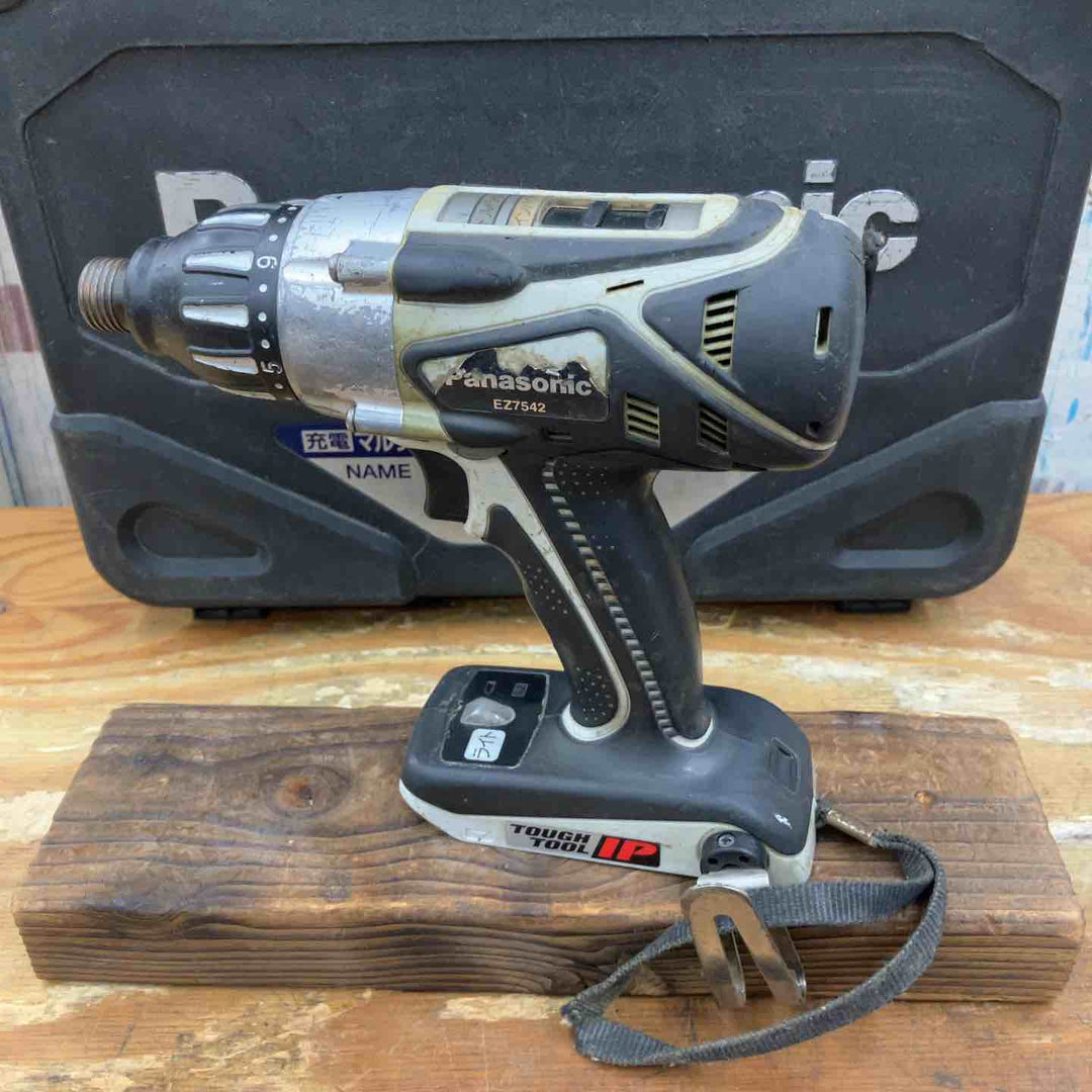 【中古品】★パナソニック(Panasonic) コードレスマルチインパクトドライバー EZ7542LR2S-B 14.4V セット【柏店】